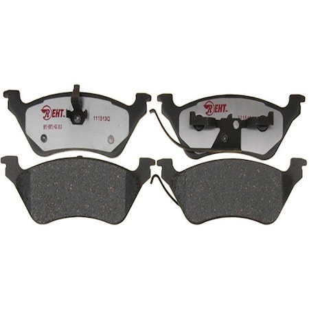 R/M Brakes BRAKE PADS OEM OE Replacement Hybrid Technology EHT858